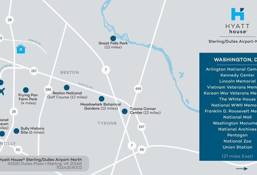 Отель Hyatt House Sterling/dulles Airport North