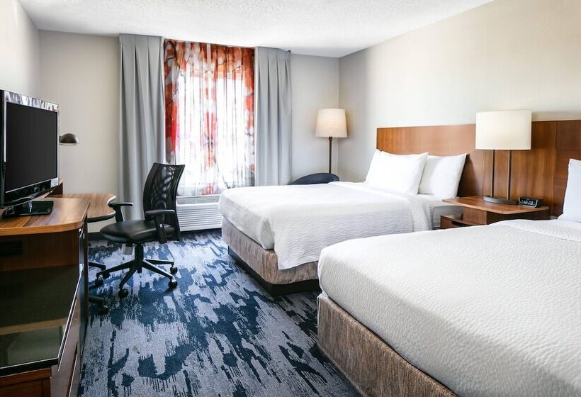 فندق Fairfield Inn & Suites By Marriott Tulsa Central