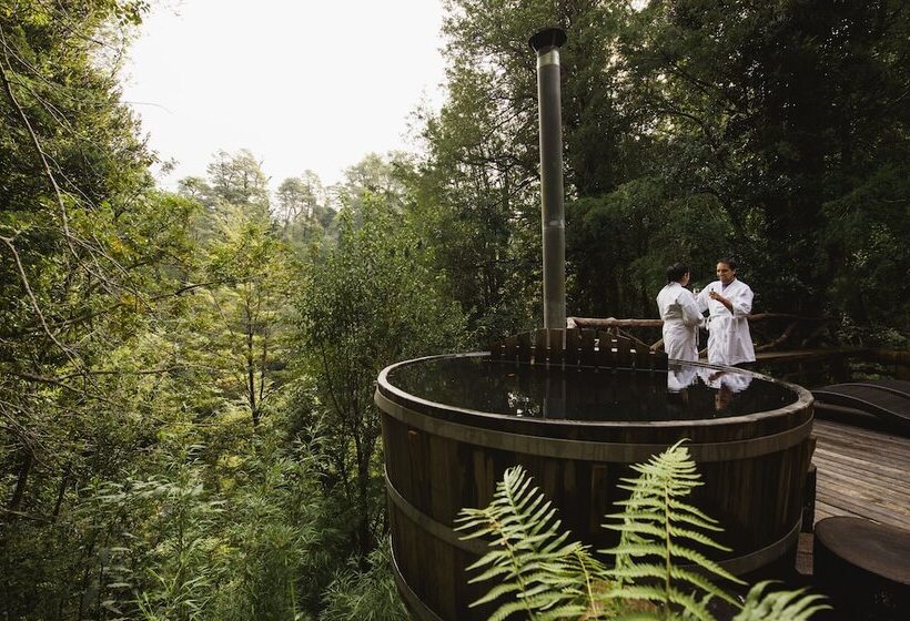 호텔 Huilo Huilo Nawelpi Lodge