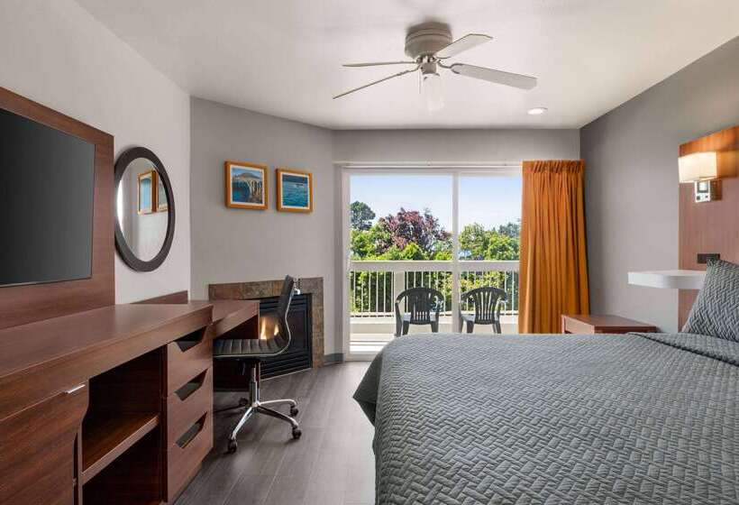 فندق على الطريق Travelodge By Wyndham Depoe Bay