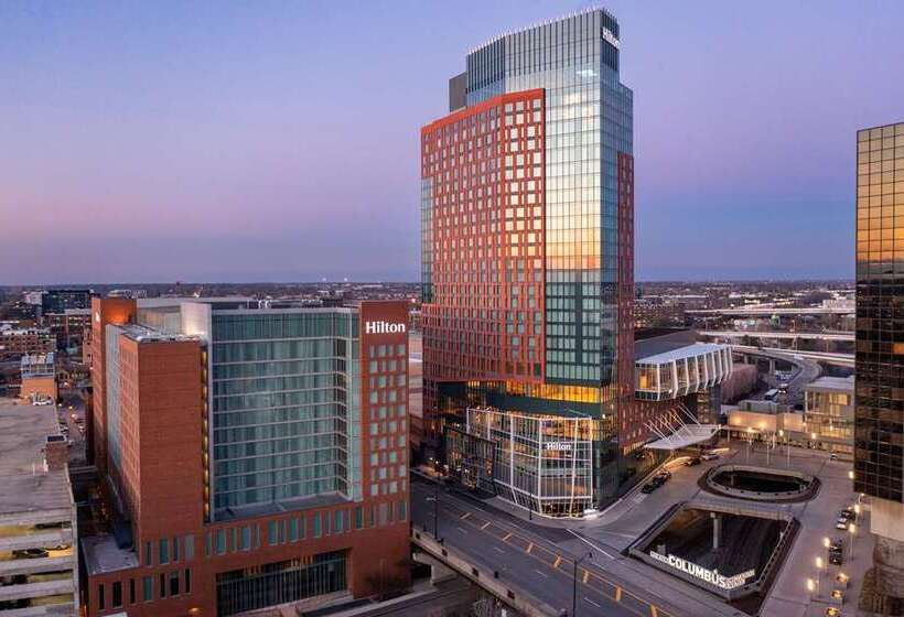 בית מלון כפרי Hilton Columbus Downtown
