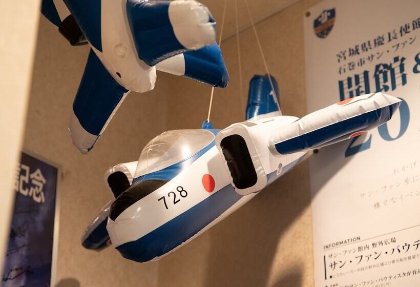 فندق Tabist Business Ryokan Duck Ishinomaki Hebita