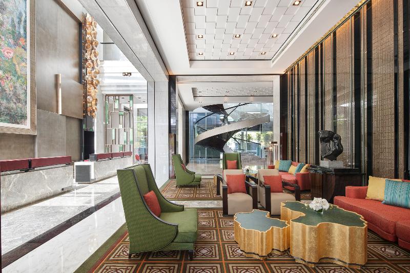 호텔 Regent Shanghai Pudong Complimentary First Round Minibar Per Stay Including A Bottle Of Wine