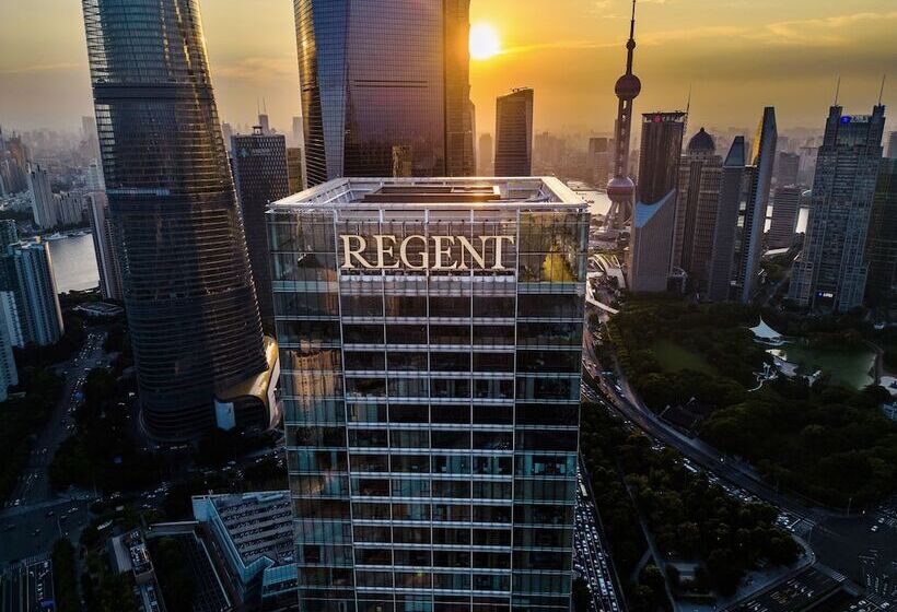 호텔 Regent Shanghai Pudong Complimentary First Round Minibar Per Stay Including A Bottle Of Wine