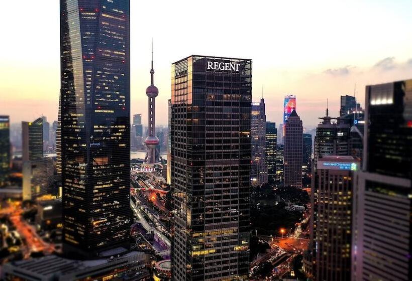 호텔 Regent Shanghai Pudong Complimentary First Round Minibar Per Stay Including A Bottle Of Wine