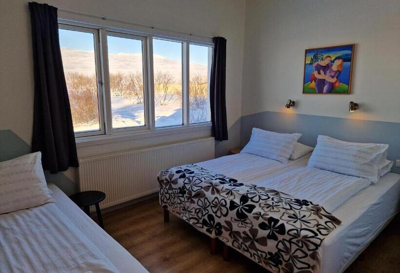 בית מלון כפרי Gauksmýri Guesthouse Lodge