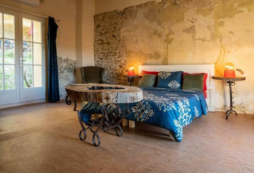 B&b Bacchus Grotto With Only 1 Suite 45m2, Plunge Pool & Jardin Privé