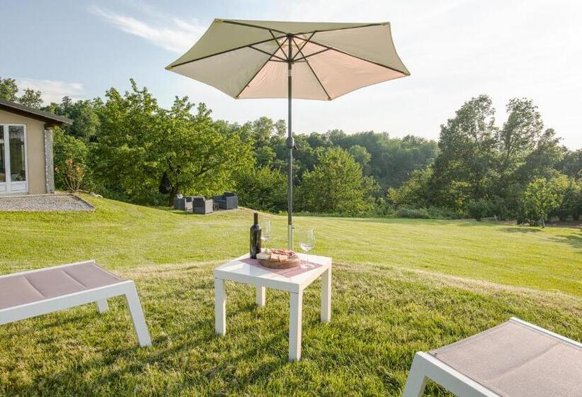 膳宿费 La Casa Di Roby 2 Studio La Morra, Con Piscina