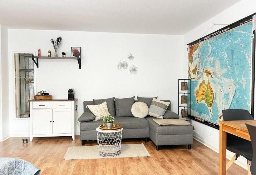 민박 Modern Room With Netflix In Porta Westfalica