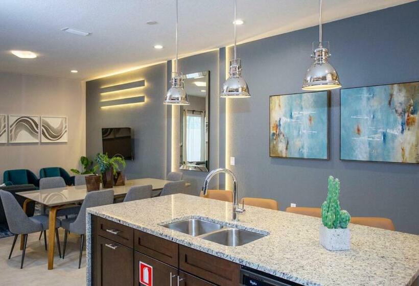 Курорт 4 Br 4 Ba Perfect Villa 5 Min From Disneyworld 1804ftâ² Bbq & Patio