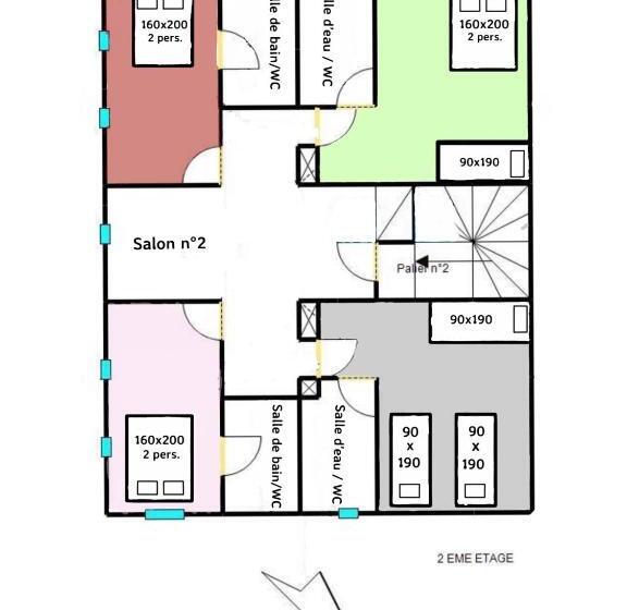 مبيت وإفطار Domaine D En Rigou