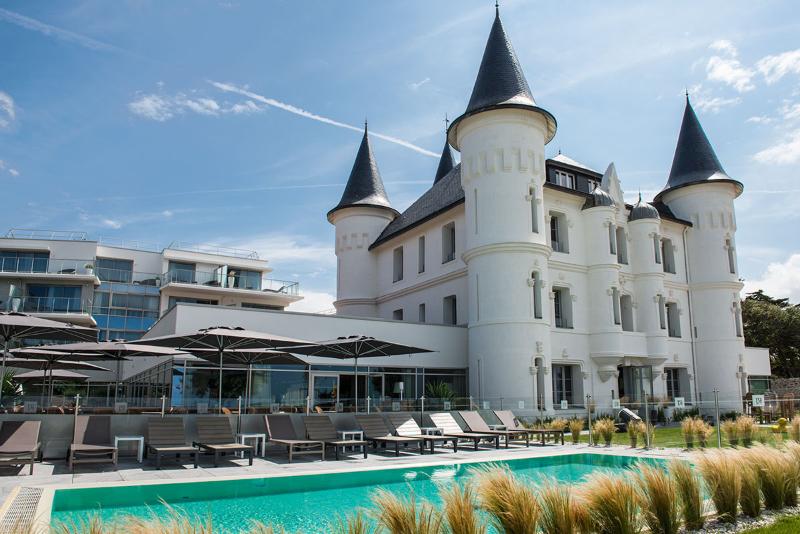 酒店 Chateau Des Tourelles, Thalasso Et Piscine D Eau De Mer Chauffee