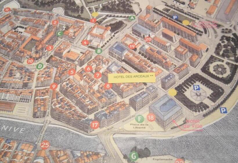 בית מלון כפרי Hôtel Des Arceaux