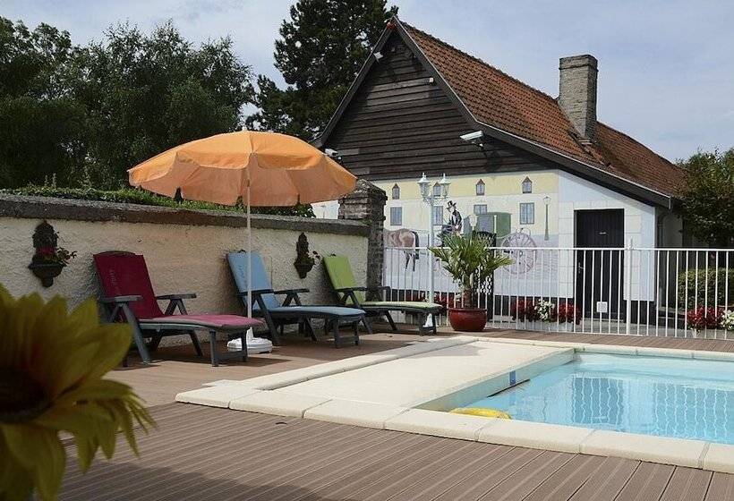 בית מלון כפרי Hôtel Restaurant Le Fiacre à Quend Plage