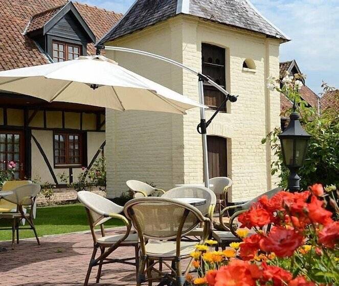 בית מלון כפרי Hôtel Restaurant Le Fiacre à Quend Plage