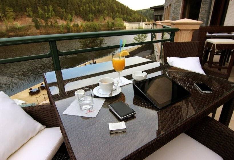 Retro Riverside Wellness Resort