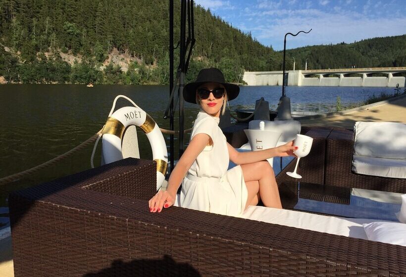 Retro Riverside Wellness Resort