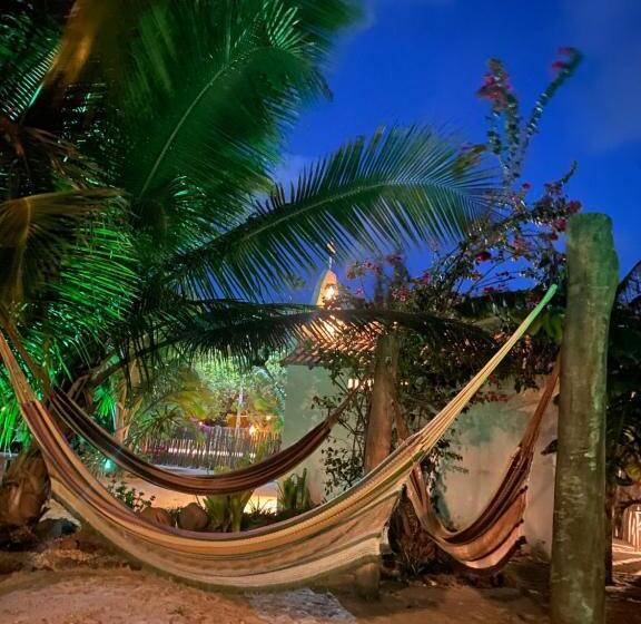 בית מלון כפרי Vilarejo Macapá Chalés