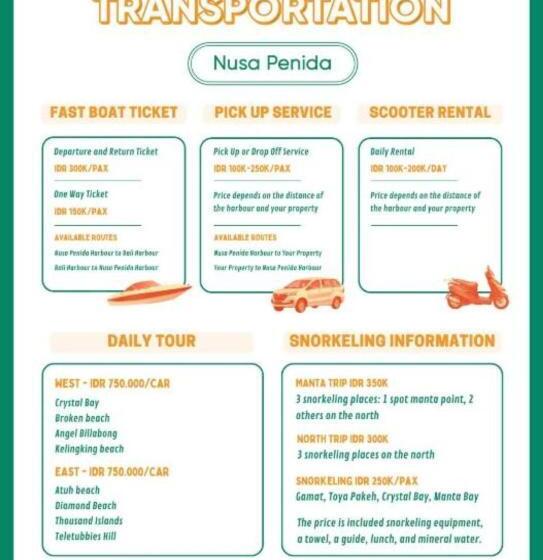 פנסיון Villa Olala Penida Sea View