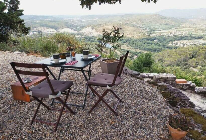 مبيت وإفطار Le Rocher De Sampzon