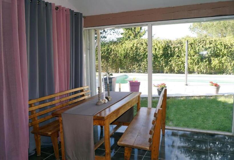 مبيت وإفطار Les Agapanthes Du Frontonnais