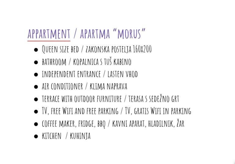 پانسیون Apartment And Rooms Parus