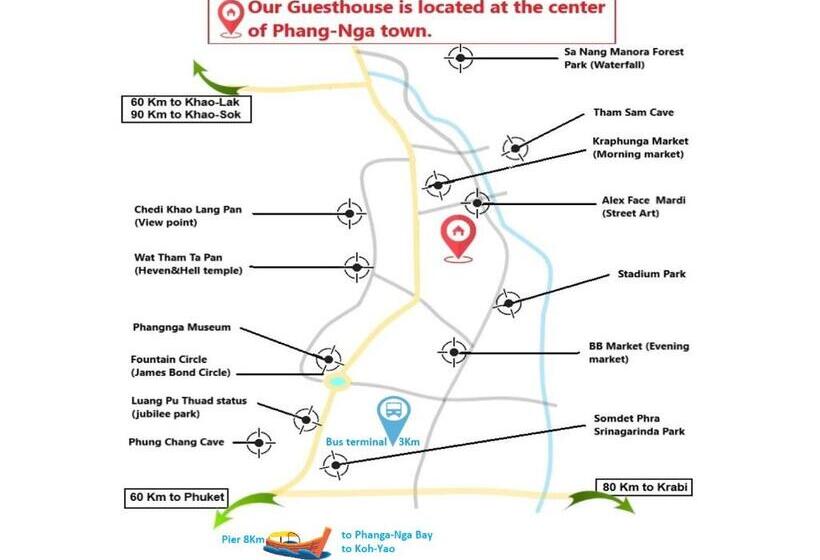 Пансион Guesthouse 88 Phang Nga