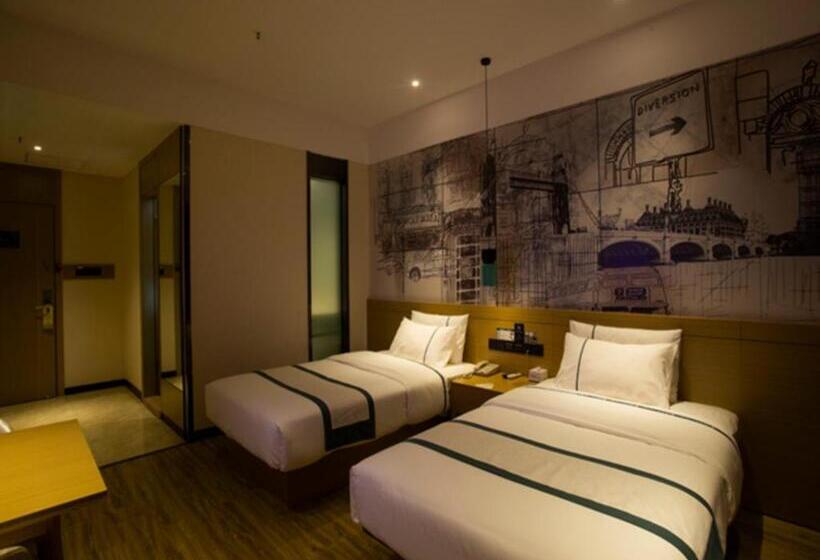 فندق City Comfort Inn Huanggang Luotian Yishui Waitan