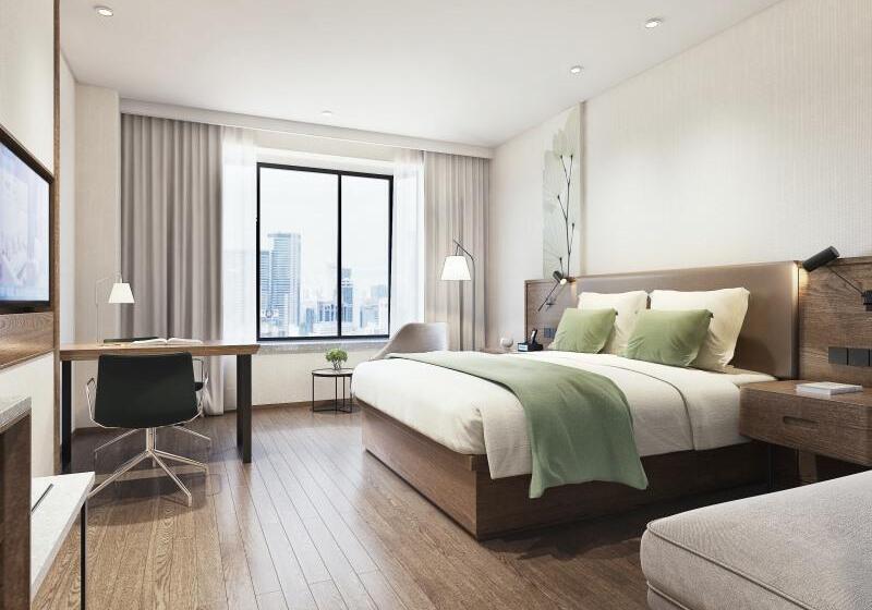 酒店 Greentree Inn Express Shanghai Pudong Lingang New City Yunhan Road