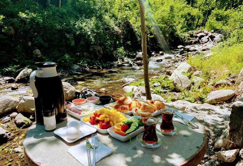 مبيت وإفطار Sapanca Keyf I Dere Bungalov