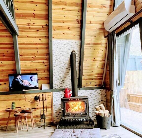 مبيت وإفطار Sapanca Keyf I Dere Bungalov