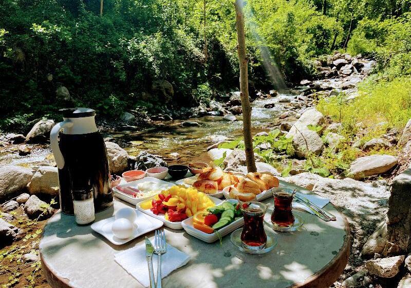 مبيت وإفطار Sapanca Keyf I Dere Bungalov