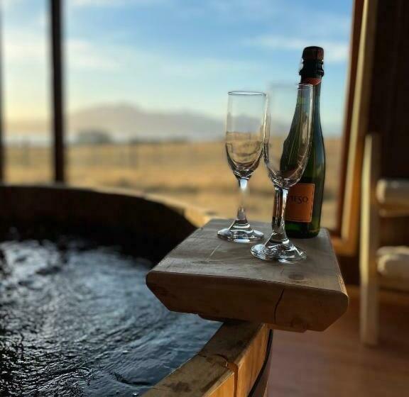 민박 Cabañas Las Lengas