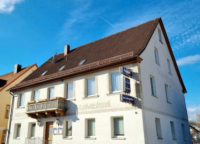 ペンション Monteurunterkunft Ludwigskanal