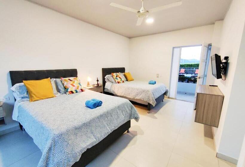 펜션 Casamia Hotel Boutique Villeta