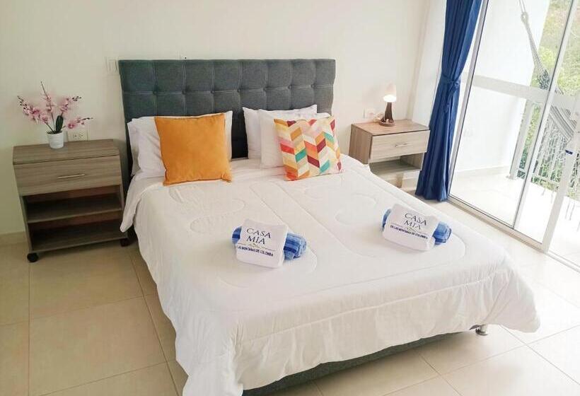 펜션 Casamia Hotel Boutique Villeta