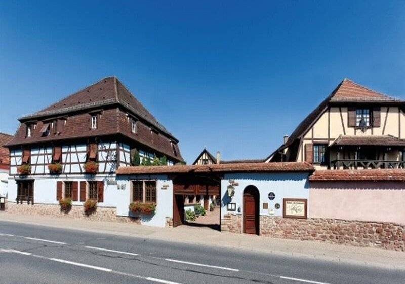 ホテル Restaurant Le Cerf & Spa