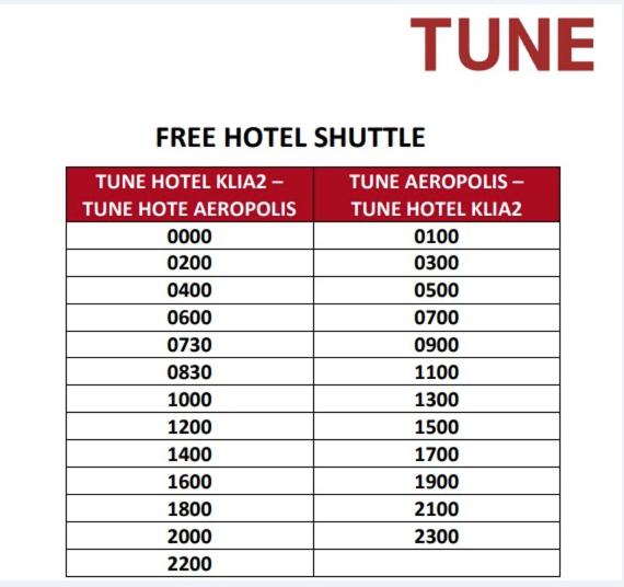 Tune Hotel Klia Aeropolis