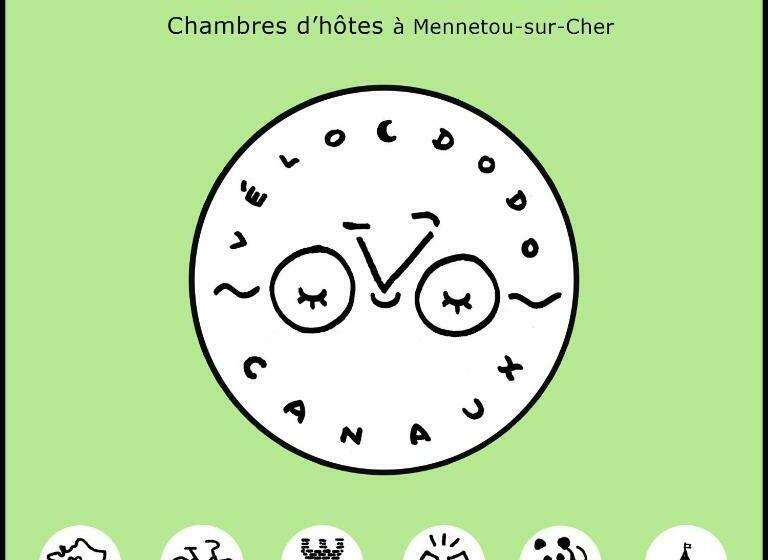 مبيت وإفطار Vélo   Canaux   Dodo