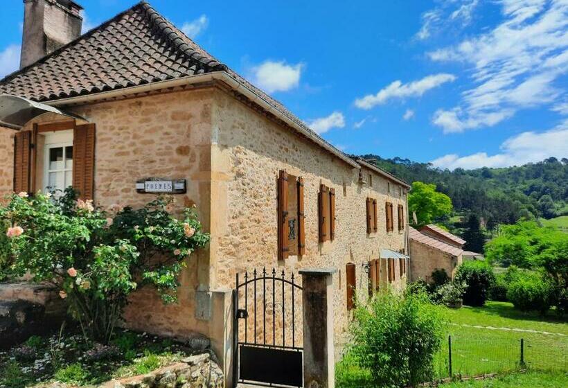 住宿加早餐  Le Logis Des 3 Coeurs Chambre La Bohème