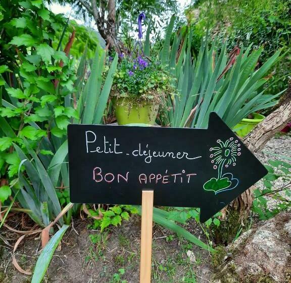 住宿加早餐  Le Logis Des 3 Coeurs Chambre La Bohème