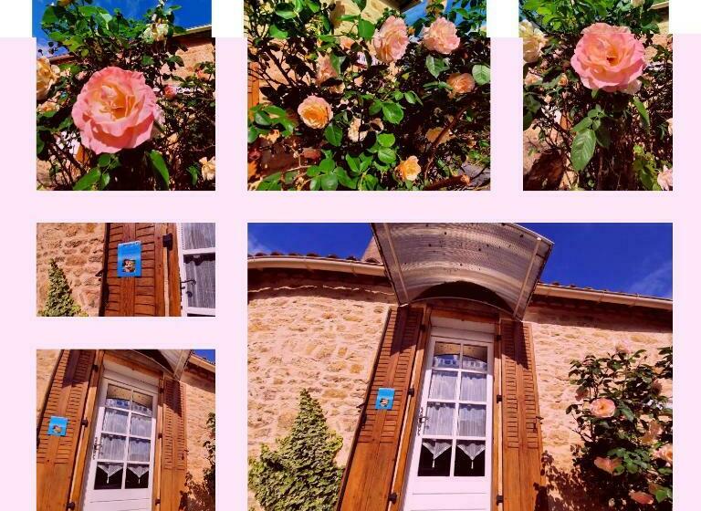 住宿加早餐  Le Logis Des 3 Coeurs Chambre La Bohème