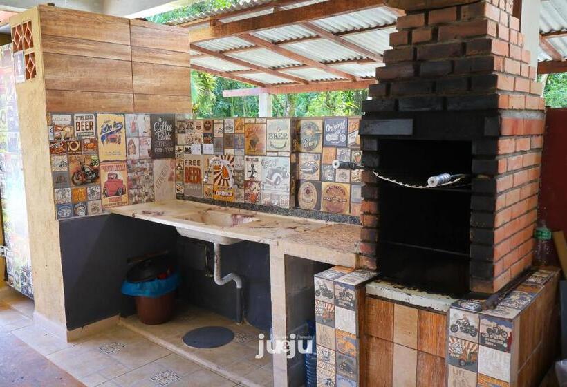 فندق صغير Recanto Pousada Ju&ju Com Piscina Compartilhada