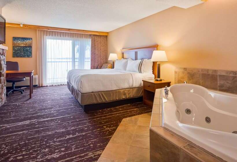 בית מלון כפרי Best Western Premier The Lodge On Lake Detroit