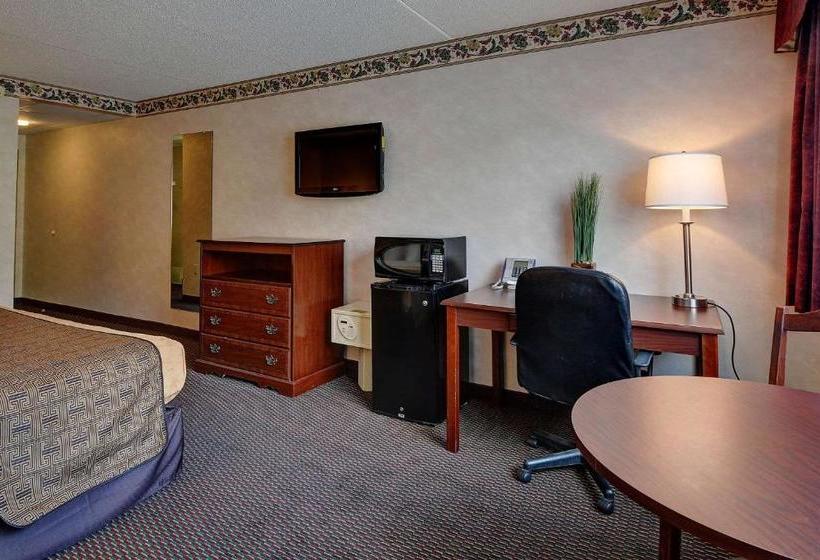 בית מלון כפרי Rodeway Inn Springhills Lake George