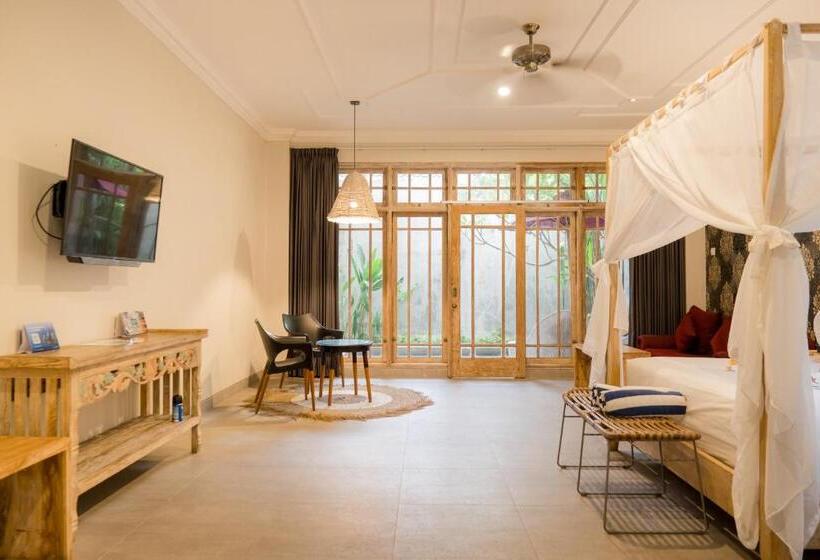 בית מלון כפרי 18 Suite Villa Loft At Kuta