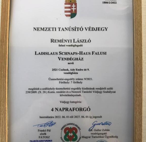 펜션 Ladislaus Schnaps Haus Falusi Vendégház