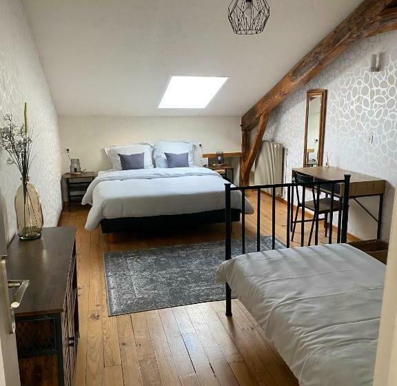 مبيت وإفطار Le Petit Bleu Chambre D Hôtes