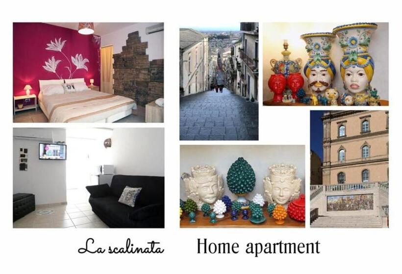 بنسيون La Scalinata Home Apartment