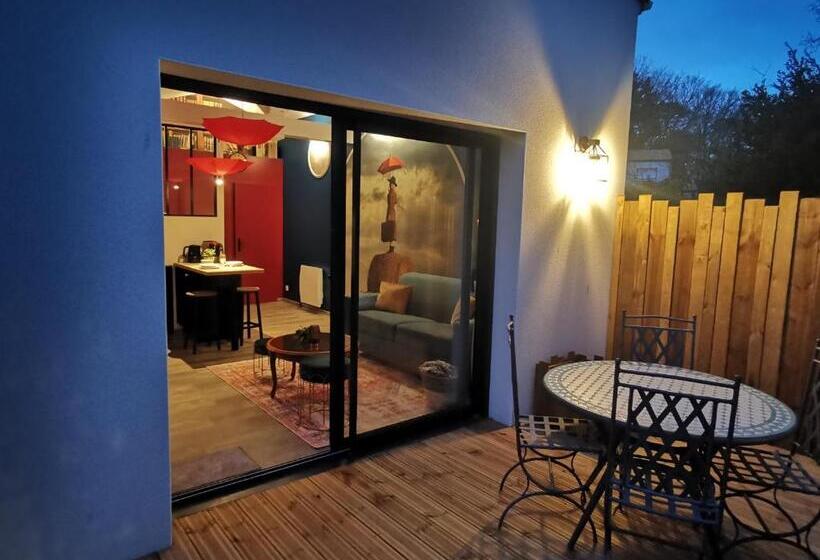 Пансион Maisonnette Avec Terrasse Et Parking   Madeleine, Il était Une Fois